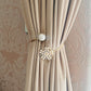 Luxury Gold Curtain Tieback Ring – Pearl & Stone Embellishments - 1 Piece