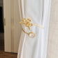 Luxury Gold Curtain Ring Tieback - Tree Design