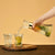 Transparent Glass Carafe Set with 4 Matching Glasses
