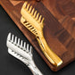 Noodle Tong - Stainless Steel - Gold & Silver