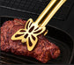 Butterfly Stainless Steel Kitchen Tong - Luxury Dining Table Accessory
