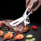 Pizza & Cutlet Tong with Large Base - Stainless Steel