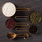 Gold Kitchen Accessories - Set of 4 Measuring Cups