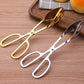 Bread & Pastry Scissors Tong - Gold & Silver - Gourmet Dining Essential