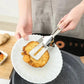 Pizza & Cutlet Tong with Large Base - Stainless Steel