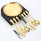 Cutlery Set for 2 in Carry Bag for Office or Picnic - Tableware Set