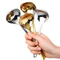 Gold Ladle for Gravy & Dal - 20 cm - Stainless Steel Serving Spoon Kadchi
