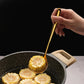 Gold Ladle for Gravy & Dal - 20 cm - Stainless Steel Serving Spoon Kadchi