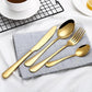 24-Piece Stainless Steel Cutlery Set - Luxurious Dining Essentials