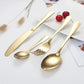 24-Piece Stainless Steel Cutlery Set - Luxurious Dining Essentials