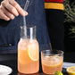 Bedside Carafe with Matching Glass | Transparent - 750 ml