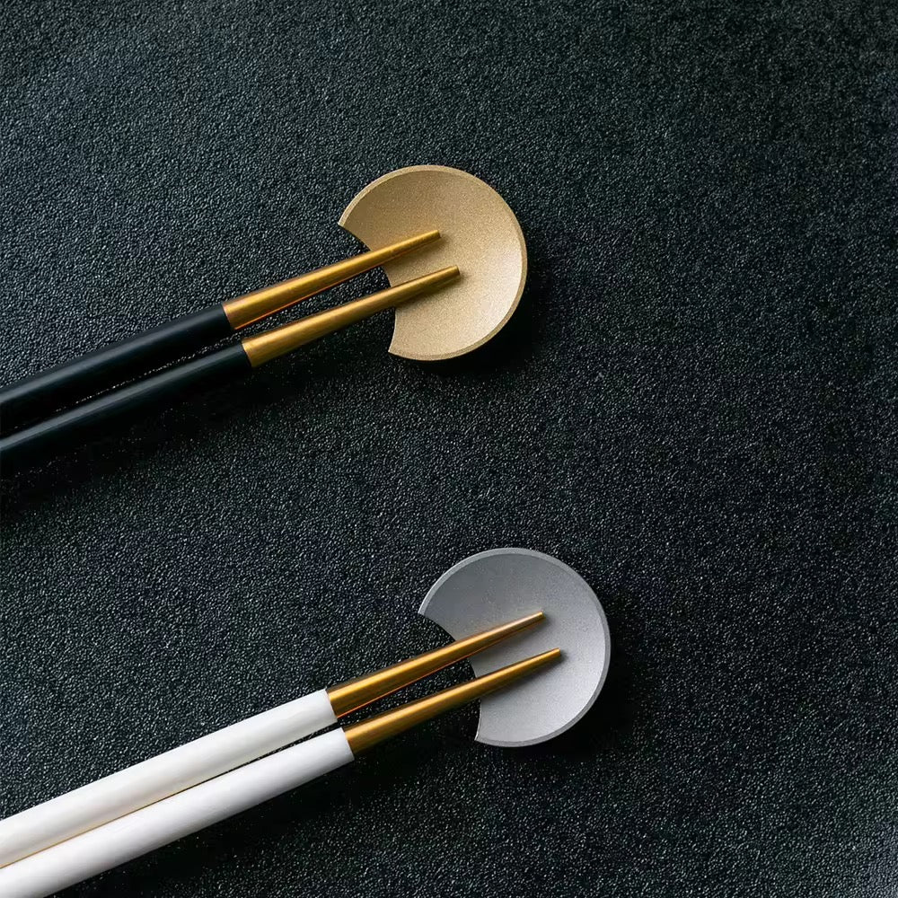Chopstick Holders & Spoon Rest Set - Fine Dining Essentials (Set of 4, 6, 8)