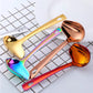 Luxury Gold Soup Ladle with Spout – 304 Stainless Steel