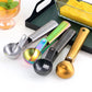 Gold Ice Cream Scooper with Lever – Stainless Steel