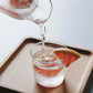 Bedside Carafe with Matching Glass | Transparent - 750 ml