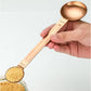 Double-Sided Measuring Spoon – Gold & Silver | Baking Spoon Set (15ml, 30ml, 5ml)