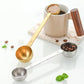 Double-Sided Measuring Spoon – Gold & Silver | Baking Spoon Set (15ml, 30ml, 5ml)