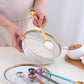 Double-Sided Measuring Spoon – Gold & Silver | Baking Spoon Set (15ml, 30ml, 5ml)