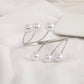 Curtain Accessory - Golden Ring Curtain Tieback with 6 Pearls