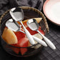 Set of 3 Small Serving Spoons - Gold & Silver option - 304 Stainless Steel