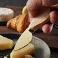 Luxury Cheese Knife Set of 4 – Stainless Steel with Wooden Handle | Gold & Silver Finish