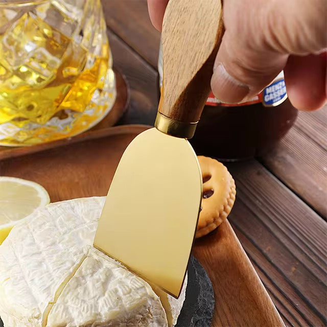 Gold Chisel Cheese Knife