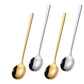 Set of 6 - Luxury Tea Dessert Coffee Spoons - Gold & Silver - 304 Grade Stainless Steel