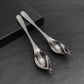 Sauce Drizzle Spoon with Spout – Gold & Silver | 304 Grade Plating Tool for Desserts & Dishes