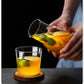 Bedside Carafe with Matching Glass | Transparent - 750 ml