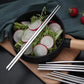 Chopsticks Set - Stainless Steel (Set of 5 Pair)