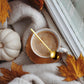 Set of 6 - Luxury Tea Dessert Coffee Spoons - Gold & Silver - 304 Grade Stainless Steel