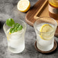 Transparent Glass Carafe Set with 4 Matching Glasses