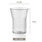 Transparent Glass Carafe Set with 4 Matching Glasses