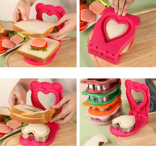 Sandwich Cutter & Sealer - Kitchen Tool for Beautiful Sandwiches