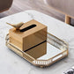 Metal Tissue Box - Gold - Luxury Home Decor