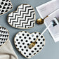 Heart Shaped Snack Plate