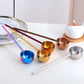 Gold Steel Pourer with Spout - for Soup, Milk & more