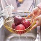 Elegant Gold Metal Fruit Basket