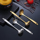 Serving Ladle & matching Slotted Ladle - Set of 2 - Gold & Silver