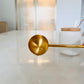 Gold Steel Pourer with Spout - for Soup, Milk & more