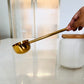 Gold Steel Pourer with Spout - for Soup, Milk & more
