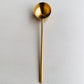 Gold Steel Pourer with Spout - for Soup, Milk & more