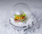 Dessert plating with sauce in borosilicate bowl – luxury gourmet style