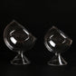 Luxury Glass Dessert Salad Plating Bowl - 1 Piece