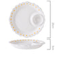 Ceramic Chip & Dip Plate