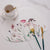 Placemats for dining table - White & Pink - Set of 4 / Set of 6