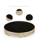 Luxury Metal Tray - Round - 12 inch