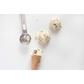 Gold Ice Cream Scooper with Lever – Stainless Steel