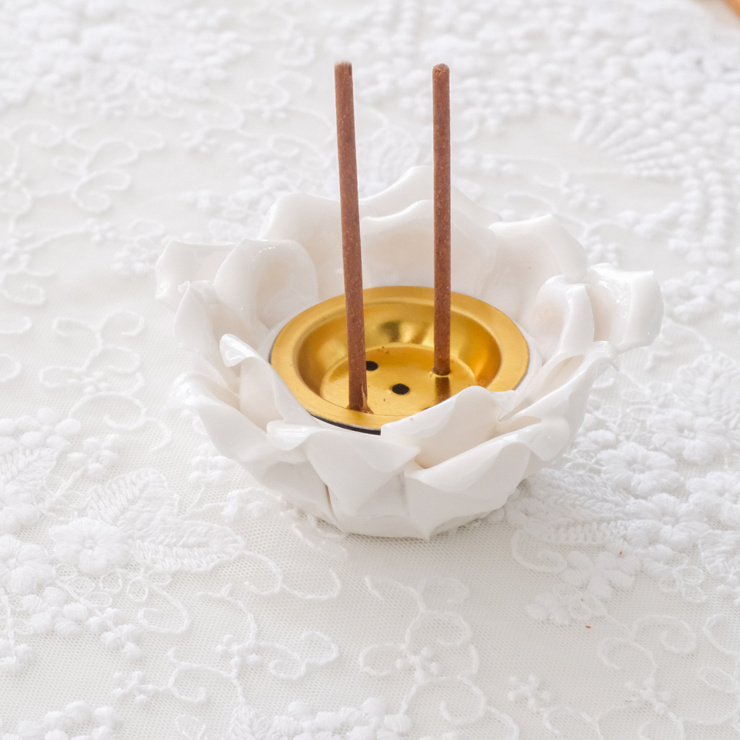 Luxury ceramic incense stick holder