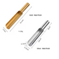 Meatball & Cheese Ball Shaping Spatula – Gold & Silver | Luxury U-Shaped Dough Dropper Tool
